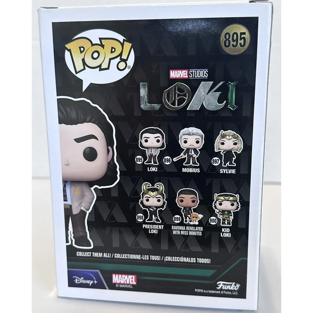 Funko Pop! Marvel Studios‎ Loki Bobble Head Vinyl Box 895
